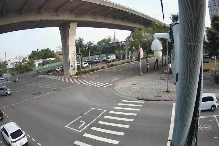 太原路/環中東路(右側車流往松竹路)