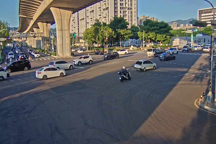 環中東路/太原路(右側車流往松竹方向)