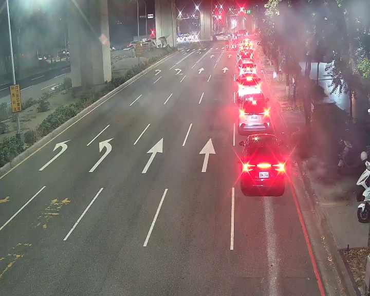 環中東路/建軍二街(太原下匝道車流往東山路)(往北)