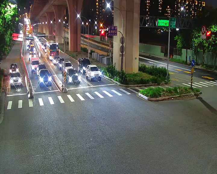 環中東路/建軍二街(太原下匝道車流往東山路)(往北)