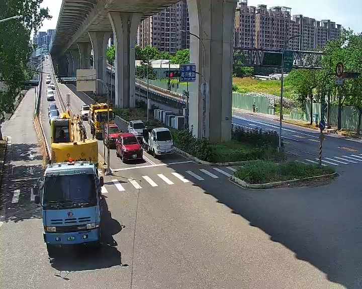 環中東路/建軍二街(太原下匝道車流往東山路)(往北)