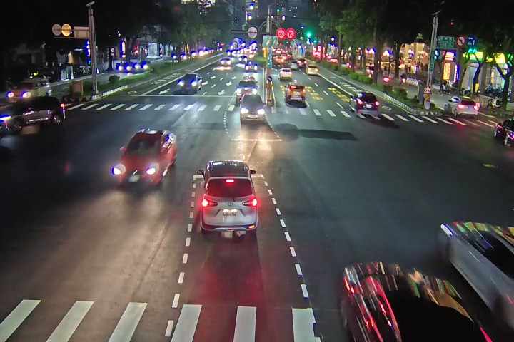 台灣大道/太原路(右側車流往文心路)