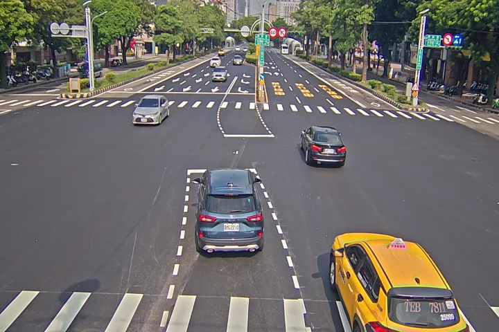 台灣大道/太原路(右側車流往文心路)